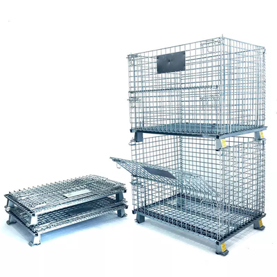 Werkstatt-Speicher-Metalldraht Mesh Container Cage Galvanized/Pulver beschichtete