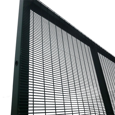 Draht-Mesh Fence Panel PVC des TLSW-Quadrat-Posten-358 beschichtete