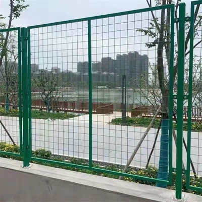 Materieller Draht Grün-3mm geschweißter Mesh Garden Fencing Metal Frames für Bauernhof