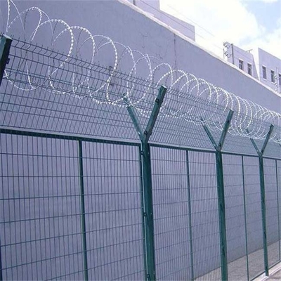 3D schweißte Handels-358 Sicherheit Mesh Panels Fence For Airport