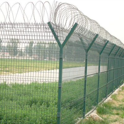 3D schweißte Handels-358 Sicherheit Mesh Panels Fence For Airport