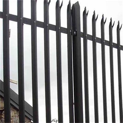 Europäische Art PVC beschichteter Mesh Metal Palisade Fencing H 1800mm-3000mm
