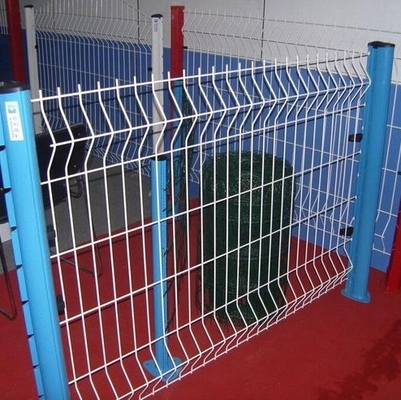 Galvanisierte Stahl-3D gebogene Sicherheit schweißte Zaun Panels 50x200mm 50x150mm