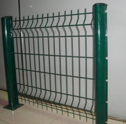Draht-Mesh Fence Powder Coated Green-Farbe 1.8m Höhen-3d für Sport