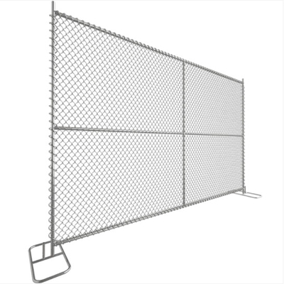 4ft 6ft 8ft vorübergehender Zaun Panels For Construction Kettenglied-6x12