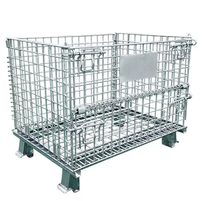 50*50mm Loch stapelbarer StahlMesh Pallet Cages SZ-SWS-A-1