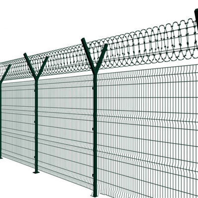 Unterschiedlicher Mesh Fencing Plastic Metal Anti-Aufstieg der Farbe358 für Sicherheits-Gefängnis