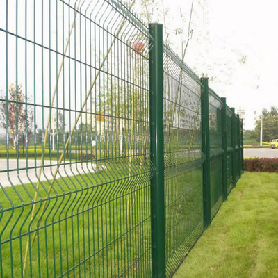 Curvet-Umkreis 3d schweißte Mesh Fencing Metal Curved Wire-Garten freundliches Eco