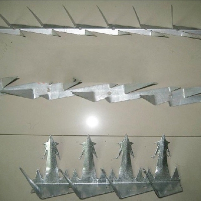 Security Spikes Anti-Kletterwand-Rasiermesser des Zaun-Q235 nagelt 1.25M fest