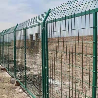 Bahnstraße 3.0-5.0mm Draht geschweißter Mesh Fencing For Construction Protection