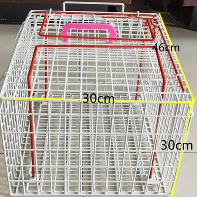 Nicht rostende Draht-Mesh Container Galvanized Wire Rabbit-Käfige 52*32*40cm