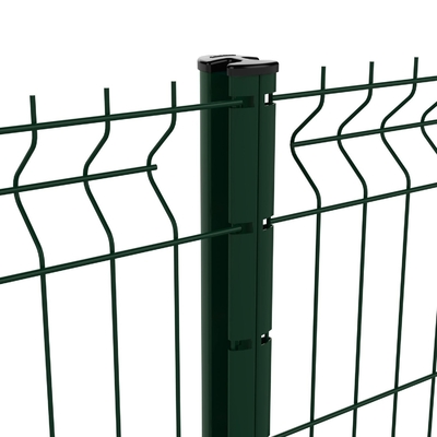 Rollenspitzen-Dreieck, das 5mm 3D Draht Mesh Fence Erosion Resistant verbiegt