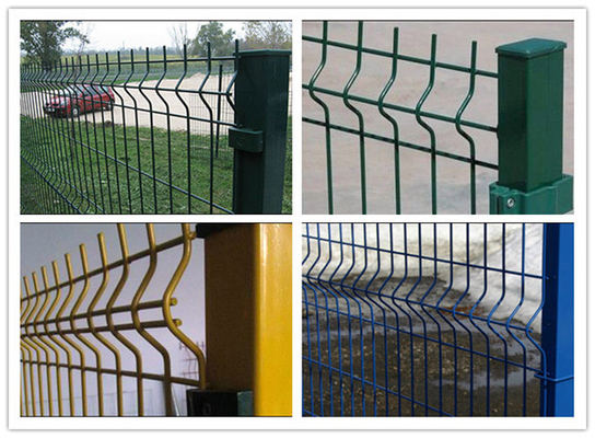 4.0mm Durchmesser-Curvy geschweißter 3D Draht Mesh Fence For Outdoor Decorative