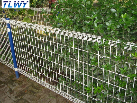 50*150mm schweißte doppelter Schleifen-Draht-Garten Mesh Fencing Electro Galvanizing