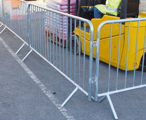 42mm O.D. Powder Coating Crowd Stopper-Barrikaden-Tore PVC beschichtete