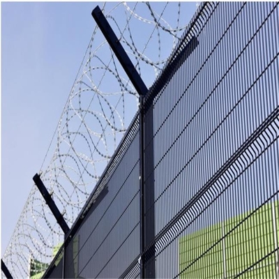 Wasserdichte 358 Mesh Anti Climb Prison Fence-heiße eingetaucht galvanisierten