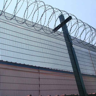 Wasserdichte 358 Mesh Anti Climb Prison Fence-heiße eingetaucht galvanisierten