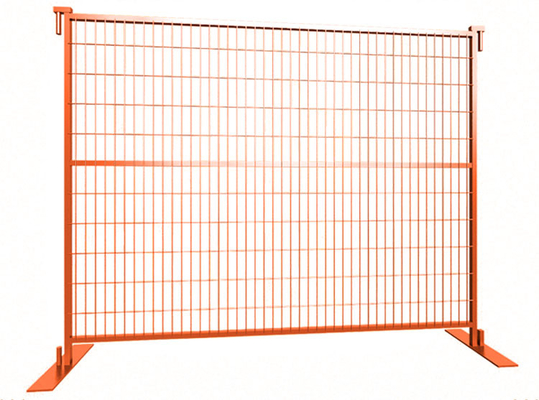 Galvanisierter vorübergehender Zaun Panels Height TLSW 50x50mm Sicherheit 4' - 6'