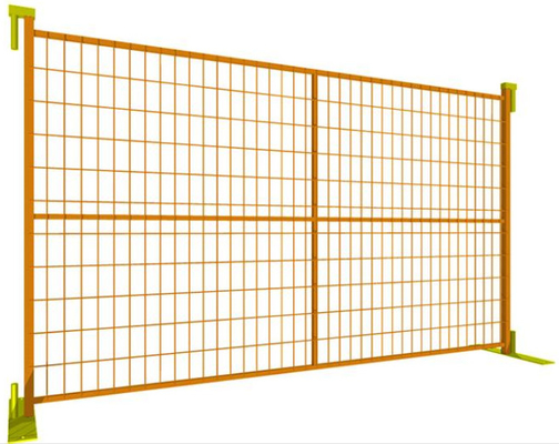 42 Mikrometer sichern vorübergehenden Bau-Zaun Panels 2.1x2.4m